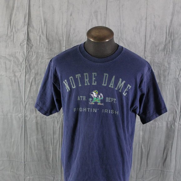 Notre Dame Fighting Irish Shirt (VTG) - Athletic Department Pro Player - Mens M - Picture 1 of 7